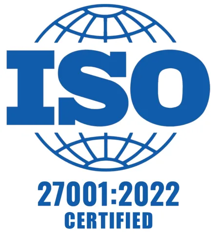 ISO 27001:2022 Certified